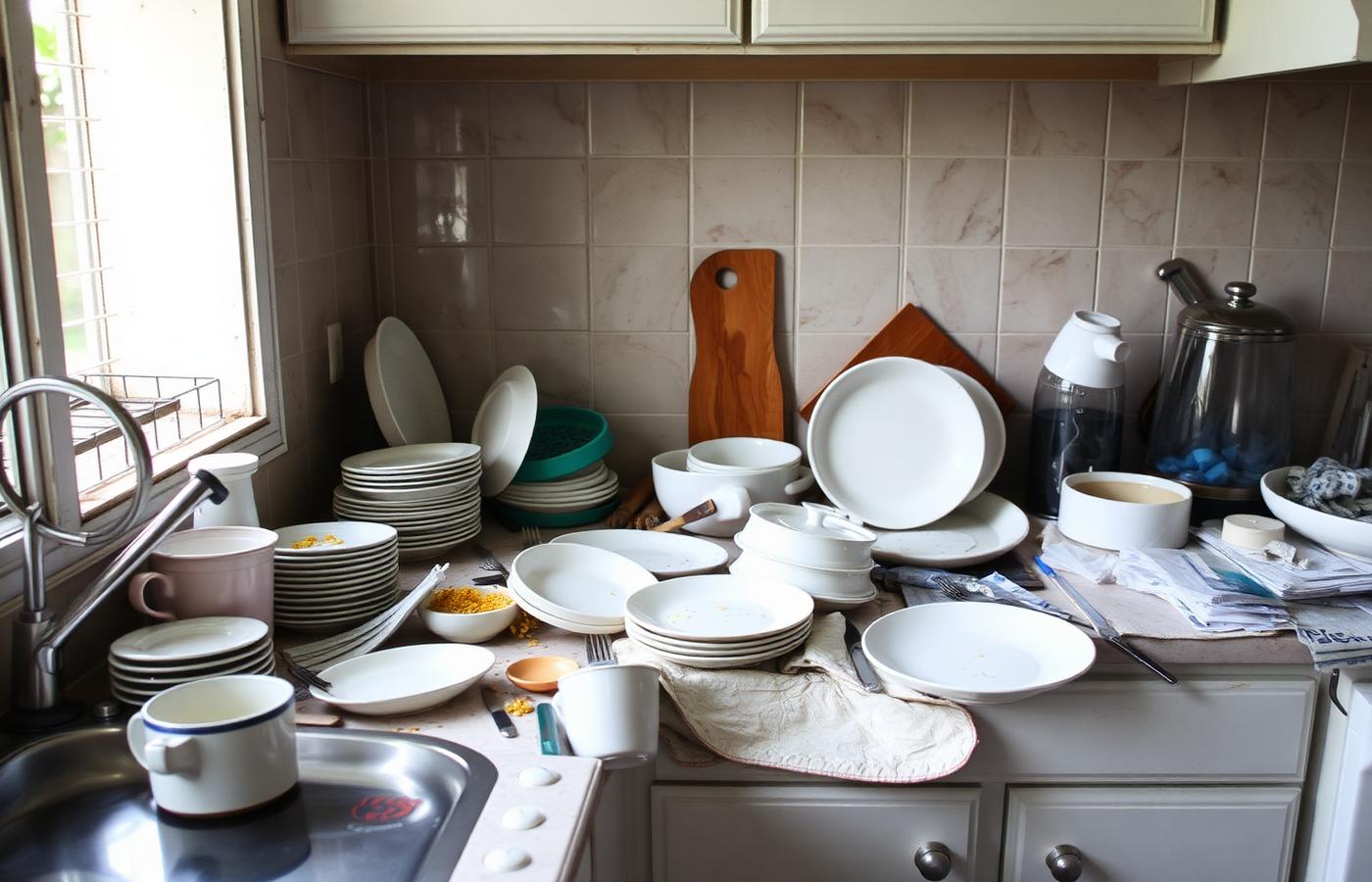 Before cleaning